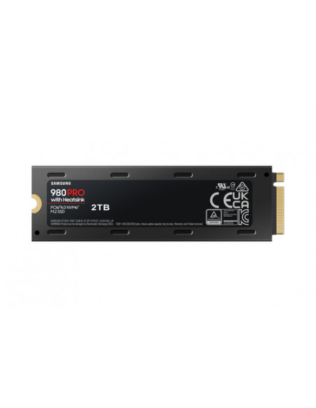 Samsung 980 Pro 2 TB M.2 PCI Express 4.0 NVMe V-NAND MLC