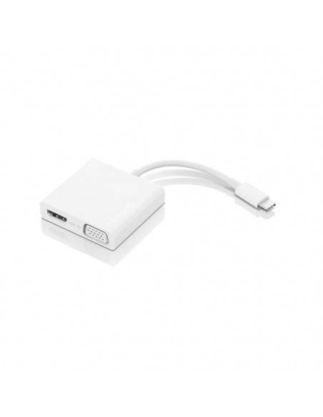 Lenovo GX90T33021 adattatore grafico USB 3840 x 2160 Pixel Bianco