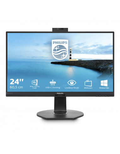 Philips B Line 241B7QUBHEB/00 Monitor PC 60,5 cm (23.8") 1920 x 1080 Pixel Full HD LED Nero