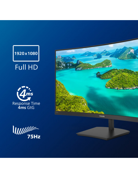 Philips E Line 271E1SCA/00 LED display 68,6 cm (27") 1920 x 1080 Pixel Full HD LCD Nero