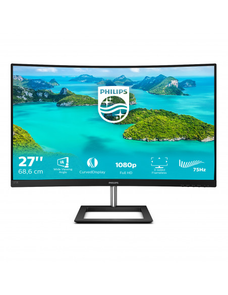 Philips E Line 272E1CA/00 LED display 68,6 cm (27") 1920 x 1080 Pixel Full HD LCD Nero
