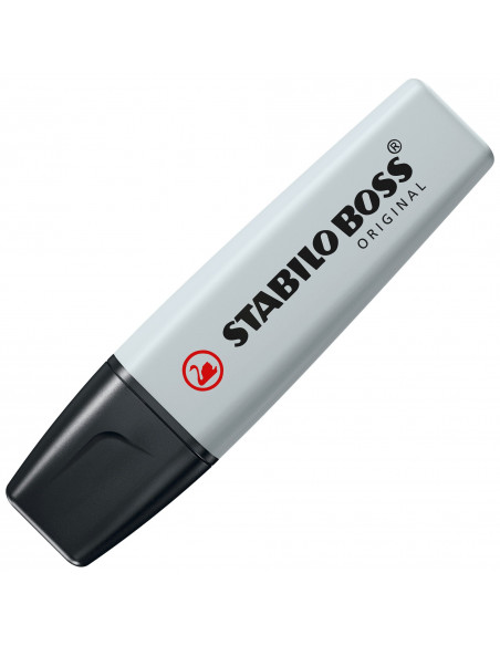 STABILO Boss Original Pastel evidenziatore 1 pz Punta smussata Grigio