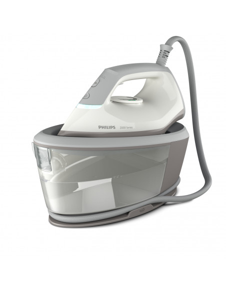 Philips 2000 series PSG2000/80 Ferro da stiro generatore di vapore, 2400W, 1.4L, Piastra in ceramica