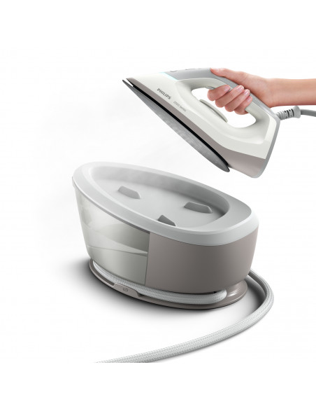 Philips 2000 series PSG2000/80 Ferro da stiro generatore di vapore, 2400W, 1.4L, Piastra in ceramica