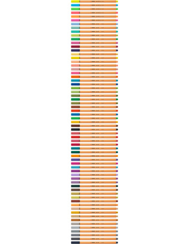 STABILO point 88 penna tecnica Rosso 1 pz