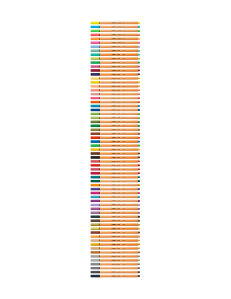 STABILO point 88 penna tecnica Rosso 1 pz