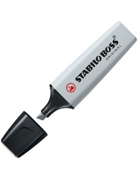 STABILO Boss Original Pastel evidenziatore 1 pz Punta smussata Grigio