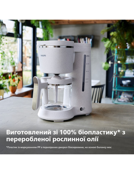Philips Eco Conscious Edition HD5120/00 Macchina da caffè con filtro, 1,2 l