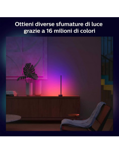 Philips Hue White and Color ambiance Hue White and Color AmbianceGradient Gradient Signe Lampada Smart da Tavolo Bianca 2