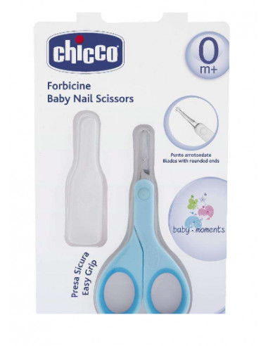 Chicco 5912200000 tronchesina e forbicine per unghie del bambino Blu Forbici per unghie