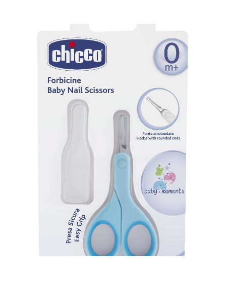 Chicco 5912200000 tronchesina e forbicine per unghie del bambino Blu Forbici per unghie