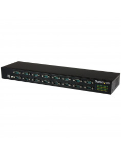 StarTech.com Hub Seriale RS232 a 16 porte - Adattatore USB a DB9 RS232 16x montabile a rack
