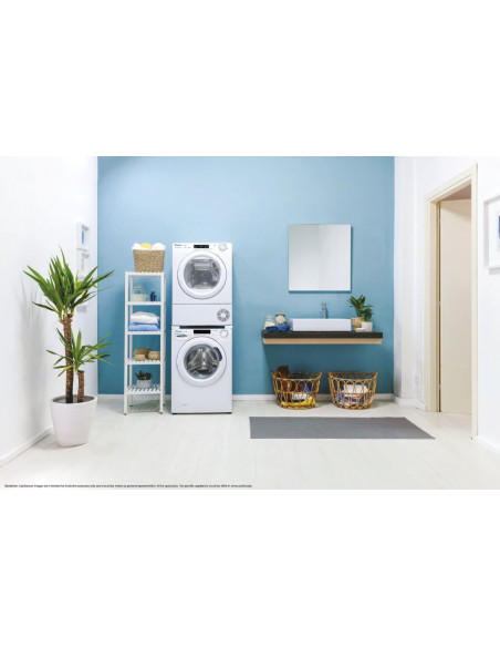 Candy Smart Pro , Asciugatrice 8 KG, Classe E, Bianco, Vapore, Wi-Fi, CSOE H8A2DE-S