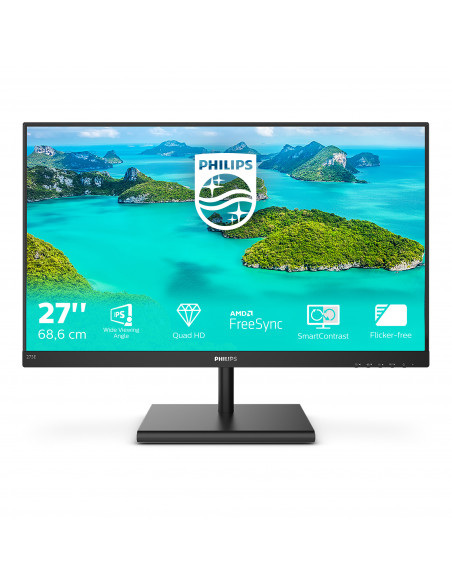 Philips E Line 275E1S/00 LED display 68,6 cm (27") 2560 x 1440 Pixel Quad HD Nero
