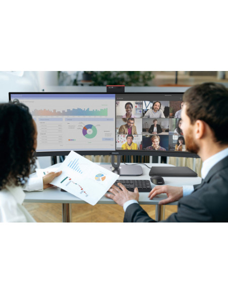 Philips 49B2U6903CH/00 Monitor PC 124,5 cm (49") 5120 x 1440 Pixel Dual QHD LCD Grigio
