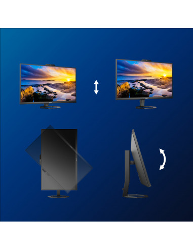 Philips Serie 5000 27E1N5600HE/00 Monitor PC 68,6 cm (27") 2560 x 1440 Pixel Quad HD LCD Nero