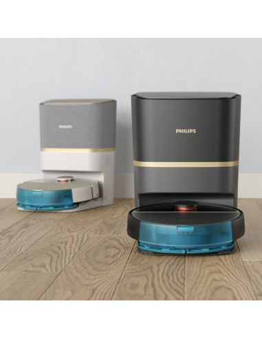 Philips HomeRun 7000 Series Aqua XU7100/01 Robot aspirapolvere e lavapavimenti