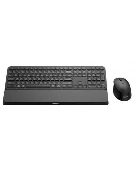 Philips 6000 series SPT6607B/34 tastiera Mouse incluso Casa RF senza fili + Bluetooth Nero