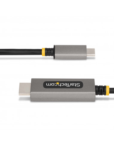 StarTech.com Cavo adattatore USB-C a HDMI da 2m, 8K 60Hz, 4K 144Hz, HDR10, cavo convertitore video da USB Type-C a HDMI 2.1, Com