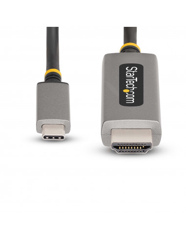 StarTech.com Cavo adattatore USB-C a HDMI da 2m, 8K 60Hz, 4K 144Hz, HDR10, cavo convertitore video da USB Type-C a HDMI 2.1, Com