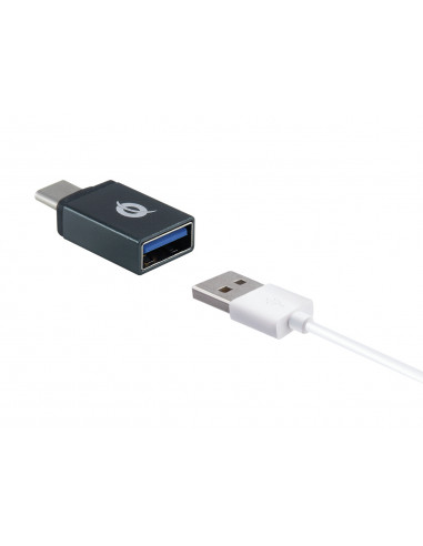 Conceptronic DONN04G adattatore per inversione del genere dei cavi USB 3.1 Gen 1 Type-C, USB 2.0 Type-C USB 3.1 Gen 1 Type-A, US