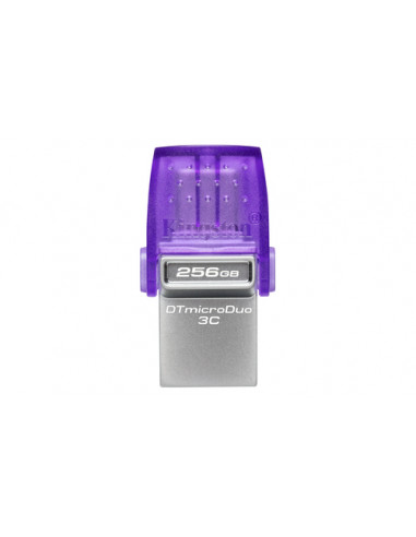 Kingston Technology DataTraveler 256GB microDuo 3C 200MB/s dual USB-A + USB-C