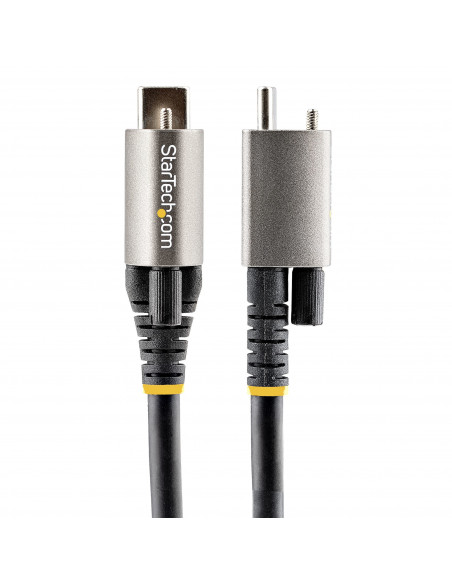 StarTech.com Cavo USB-C con viti di bloccaggio superiori da 50cm - Cavo da USB-C a USB- C certificato 10Gbps - Cavo USB-C 3.2 Ge