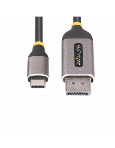 StarTech.com Cavo USB-C a DisplayPort da 3m, 8K 60Hz, 4K 144Hz, HDR, Cavo adattatore USB Tipo-C a DP 1.4, Convertitore video com