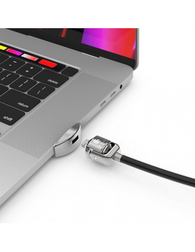 Compulocks MBPR16LDG01KL accessorio per il blocco dei cavi Nero, Argento 1 pz