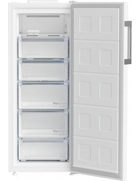 Beko B3RFNE274W Congelatore verticale Libera installazione 220 L E Bianco