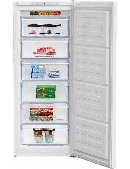 Beko Congelatore Verticale a libera installazione , RFSA210K40WN, Classe E, 168 litri