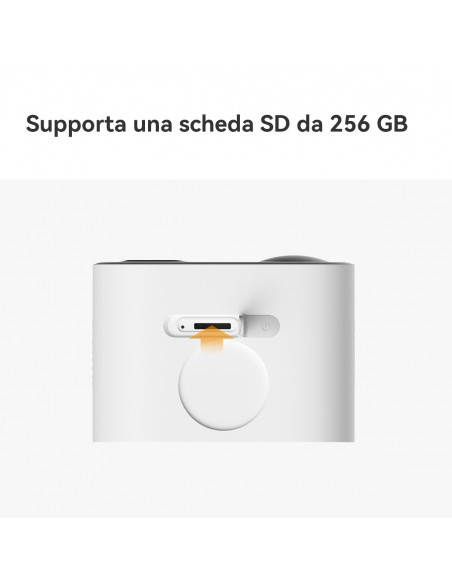 Imou Cell GO Full Color 2K (3MP) Telecamera Wi-Fi Esterno/Interno Batteria Senza Fili, ilevamento PIR/Umano, Visione Notturna a 