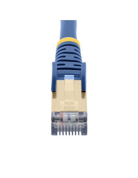 StarTech.com Cavo di Rete Ethernet Cat6a - Cavo Schermato STP da 2m - Blu