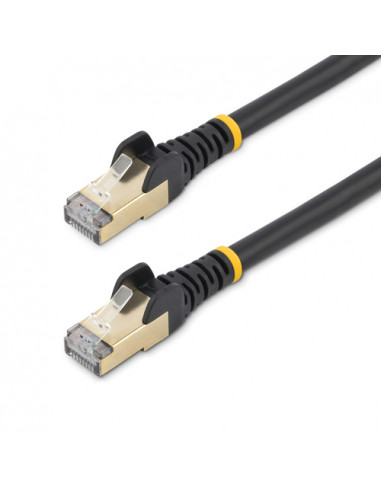 StarTech.com Cavo di Rete Ethernet Cat6a - Cavo Schermato STP da 3m - Nero