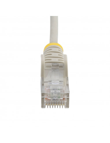 StarTech.com Cavo di Rete Ethernet Snagless CAT6 da 1,5m - Cavo Patch antigroviglio slim RJ45 - Grigio