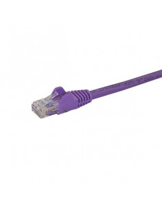StarTech.com Cavo di Rete Viola Cat6 UTP Ethernet Gigabit RJ45 Antigroviglio - 1m 2