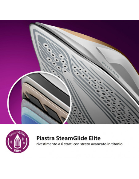 Philips 7000 series PerfectCare PSG7040/10 Ferro da stiro caldaia 2100W, 1.8 L