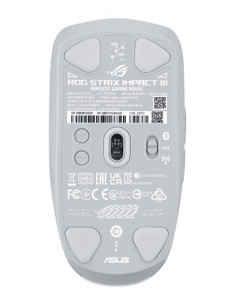 ASUS ROG Strix Impact III Wireless mouse Gaming Ambidestro RF senza fili + Bluetooth Ottico 36000 DPI 2