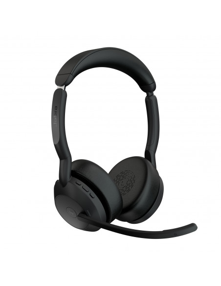 Jabra 25599-999-989 cuffia e auricolare Con cavo e senza cavo A Padiglione Ufficio Bluetooth Base di ricarica Nero