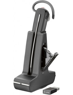 POLY Cuffie Savi 8245 DECT 1880-1900 MHz + cavo da USB-A a USB-C +D400 2