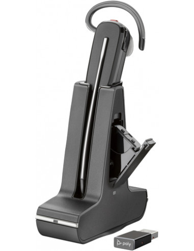 POLY Cuffie Savi 8245 DECT 1880-1900 MHz + cavo da USB-A a USB-C +D400