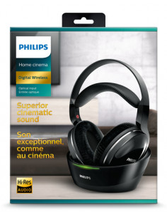Philips SHD8850/12 cuffia e auricolare Cuffie Wireless A Padiglione MUSICA Nero 2