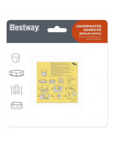 Bestway 62091 kit di riparazione per gonfiabili
