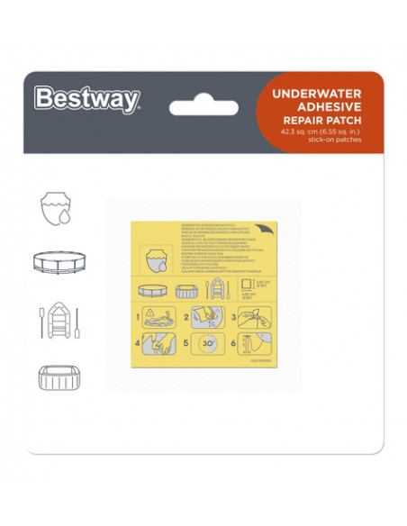 Bestway 62091 kit di riparazione per gonfiabili