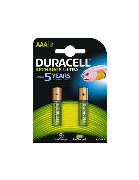 Duracell 203815 batteria per uso domestico Batteria ricaricabile Mini Stilo AAA Nichel-Metallo Idruro (NiMH)