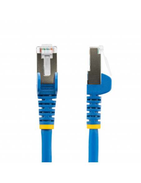 StarTech.com Cavo Ethernet CAT 6a - 50cm - Blu - Cavo di rete LAN Low Smoke Zero Halogen (LSZH) - 10GbE 500MHz 100W PoE++ - Filo