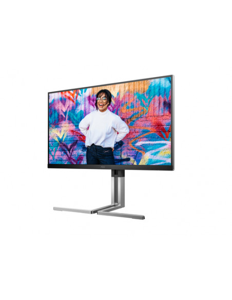 AOC Q27U3CV Monitor PC 68,6 cm (27") 2560 x 1440 Pixel 4K Ultra HD LCD Nero