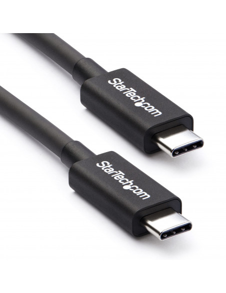 StarTech.com Cavo Thunderbolt 3 da 50 cm, 40Gbps, 100W PD, 4K/5K, Certificato Thunderbolt, Compatibile con Thunderbolt 4/USB 3.2