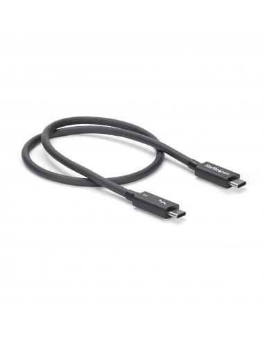 StarTech.com Cavo Thunderbolt 3 da 50 cm, 40Gbps, 100W PD, 4K/5K, Certificato Thunderbolt, Compatibile con Thunderbolt 4/USB 3.2