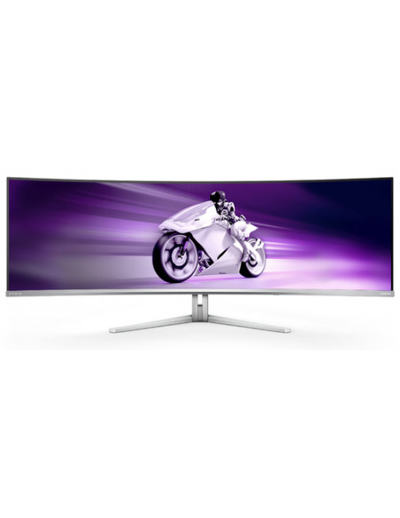Philips Evnia 8000 49M2C8900/00 Monitor PC 124,2 cm (48.9") 5120 x 1440 Pixel Dual QHD QD-OLED Bianco